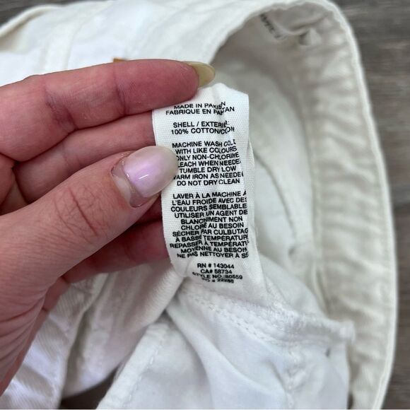 Avev les filles white straight leg high rise jeans women’s size 28 - Picture 7 of 10